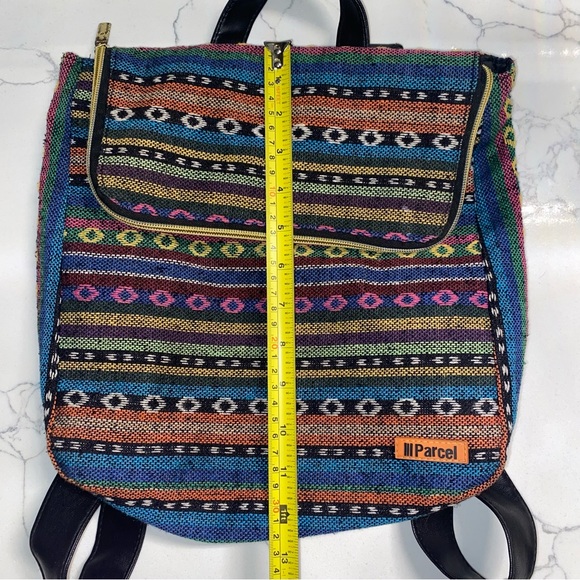 Multicoloured women’s backpack - Picture 7 of 11